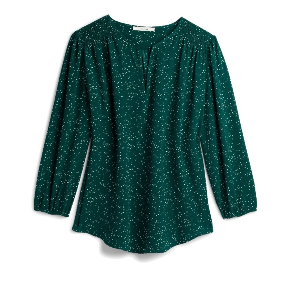 Split Neck Blouse